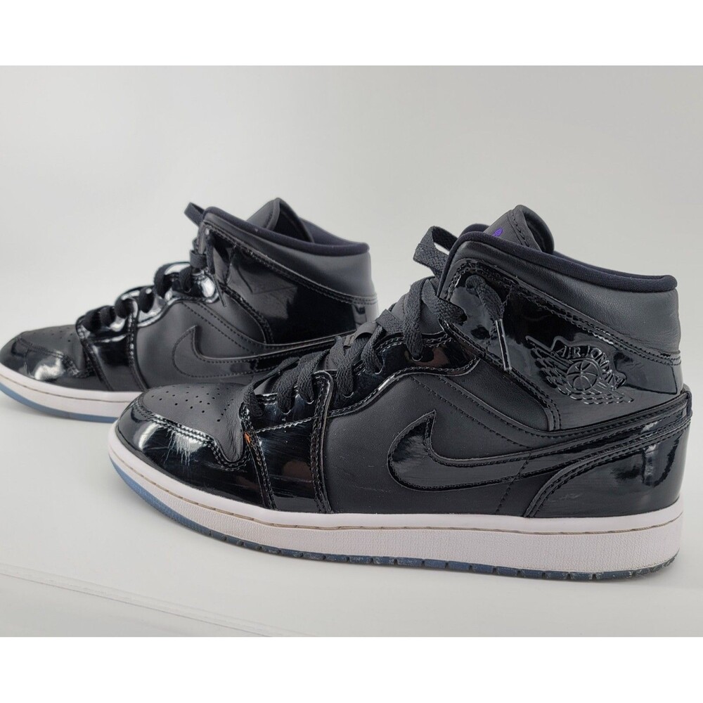 Jordan Air Jordan 1 Mid SE Space Jam Black/Dark Concord-White DV1308-004 Men's